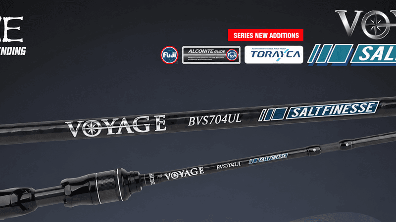 Bone Voyage Salt Finesse UL Travel Rod (BVS704UL)