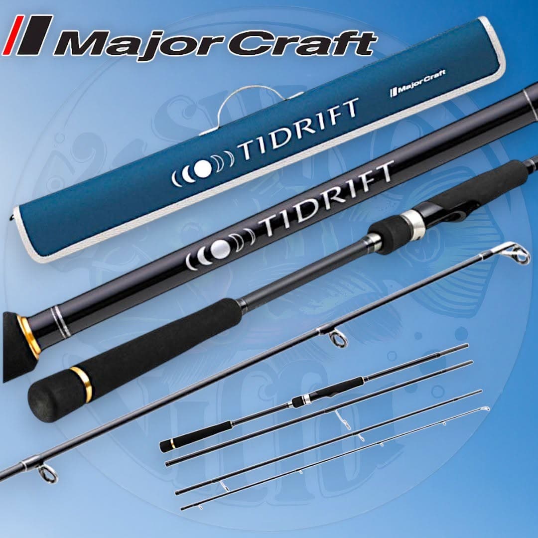 MajorCraft Tidrift 1G 4pcs Travel Rod