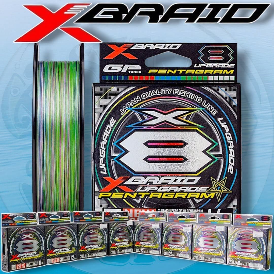 YGK XBraid Upgrade Pentagram X8 200m