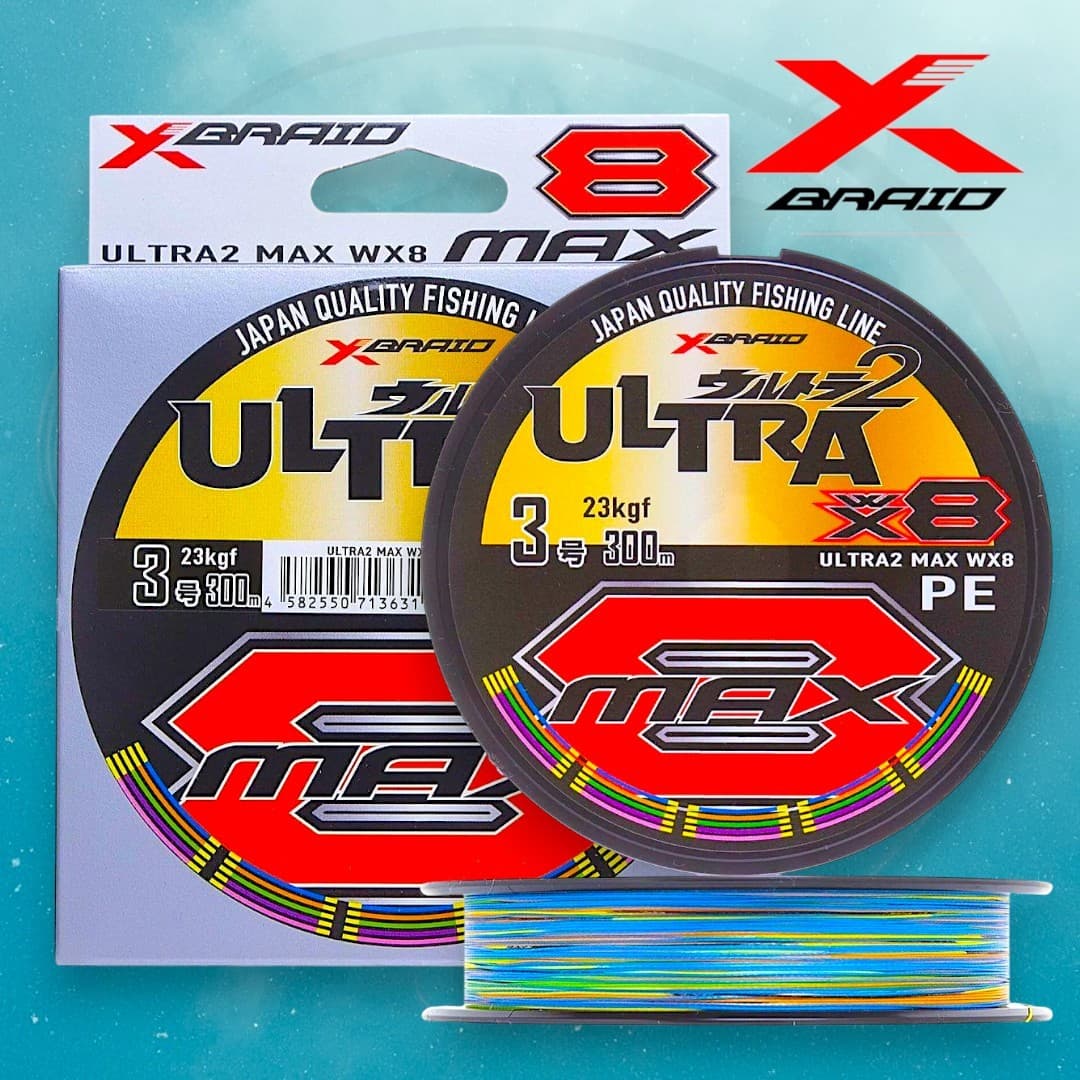 X Braid Ultra 2 Max WX8 200m/300m