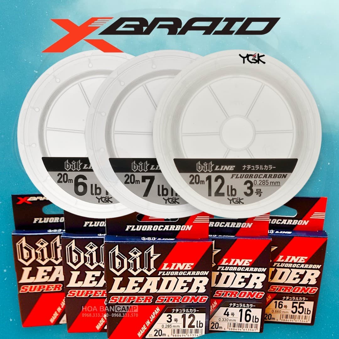 Xbraid Bit Leader Flourocarbon 20m