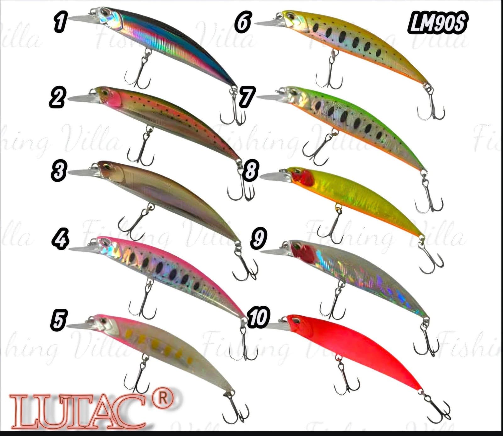 Lutac Raid Series Minnow 90s