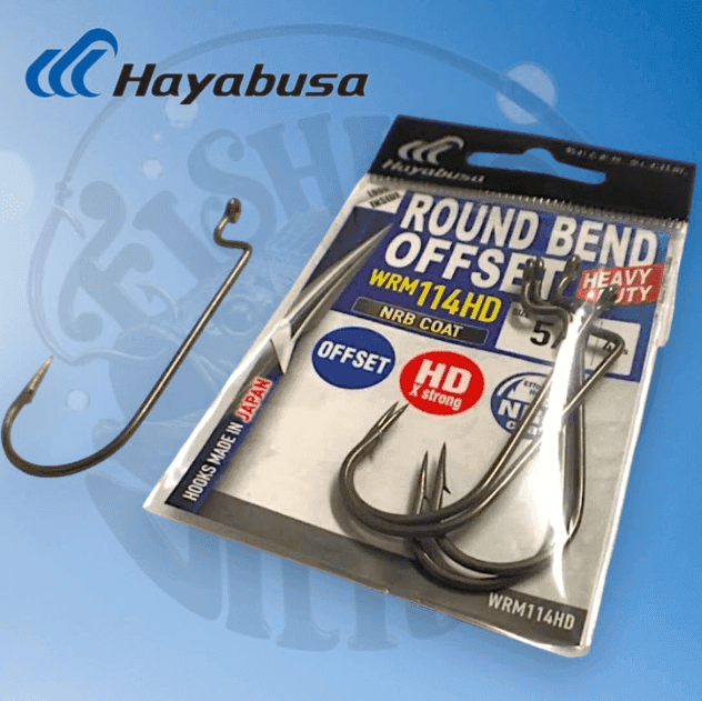 Hayabusa Round Bend Offset WRM 114HD