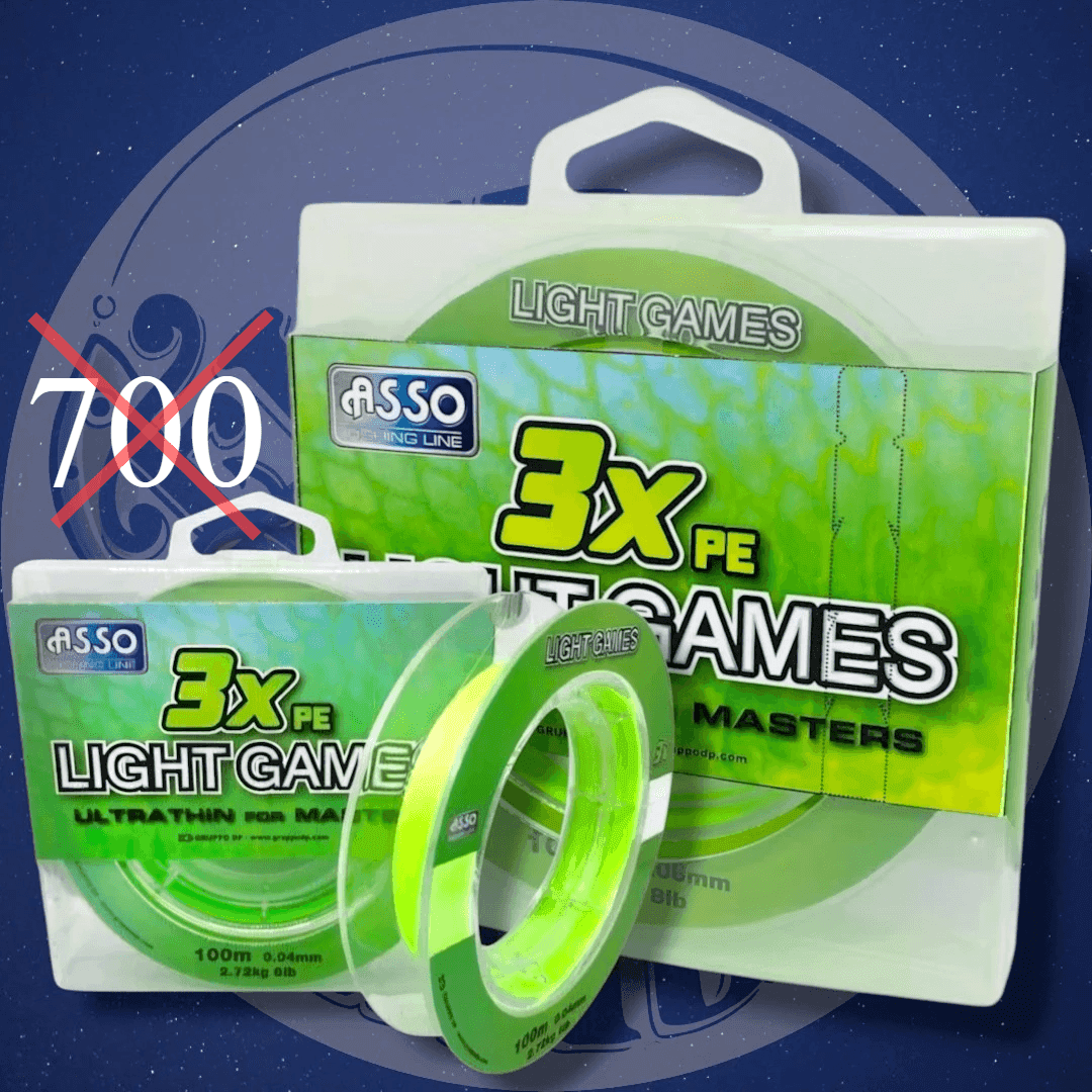 Asso 3x PE Light Games 100m