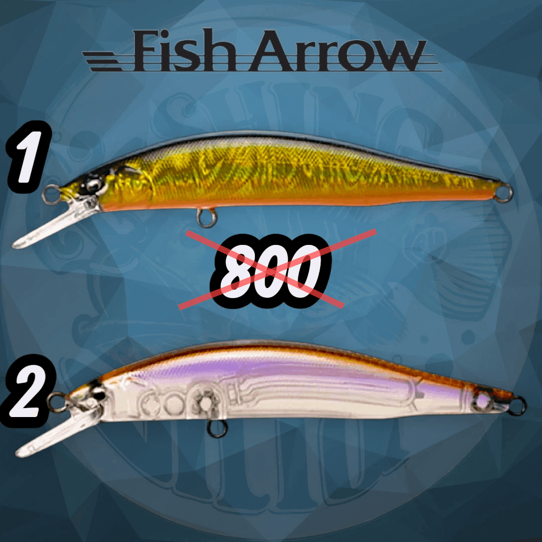 Fish Arrow Three Shot 80 SP Minnow
