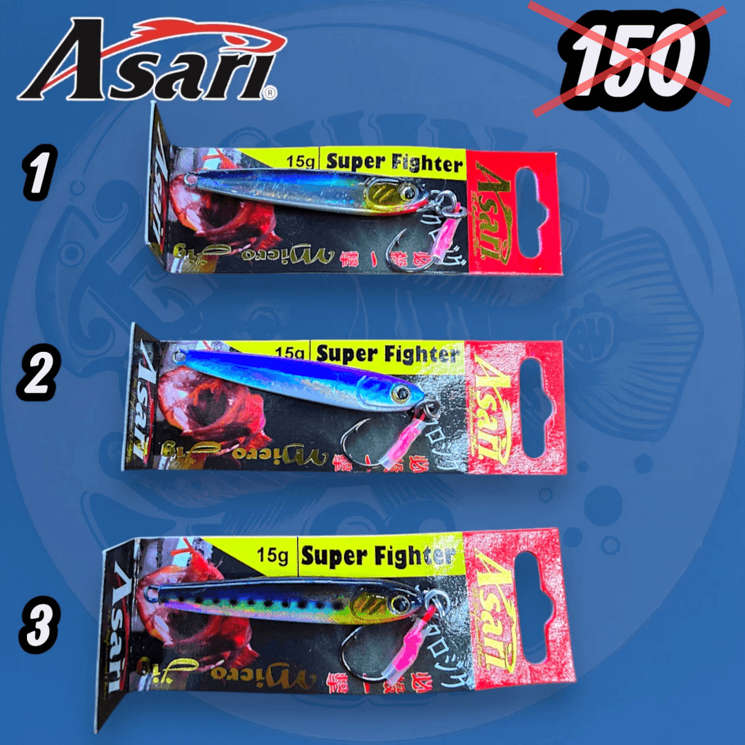 ASARI SUPER FIGHTER 15G MICRO JIG
