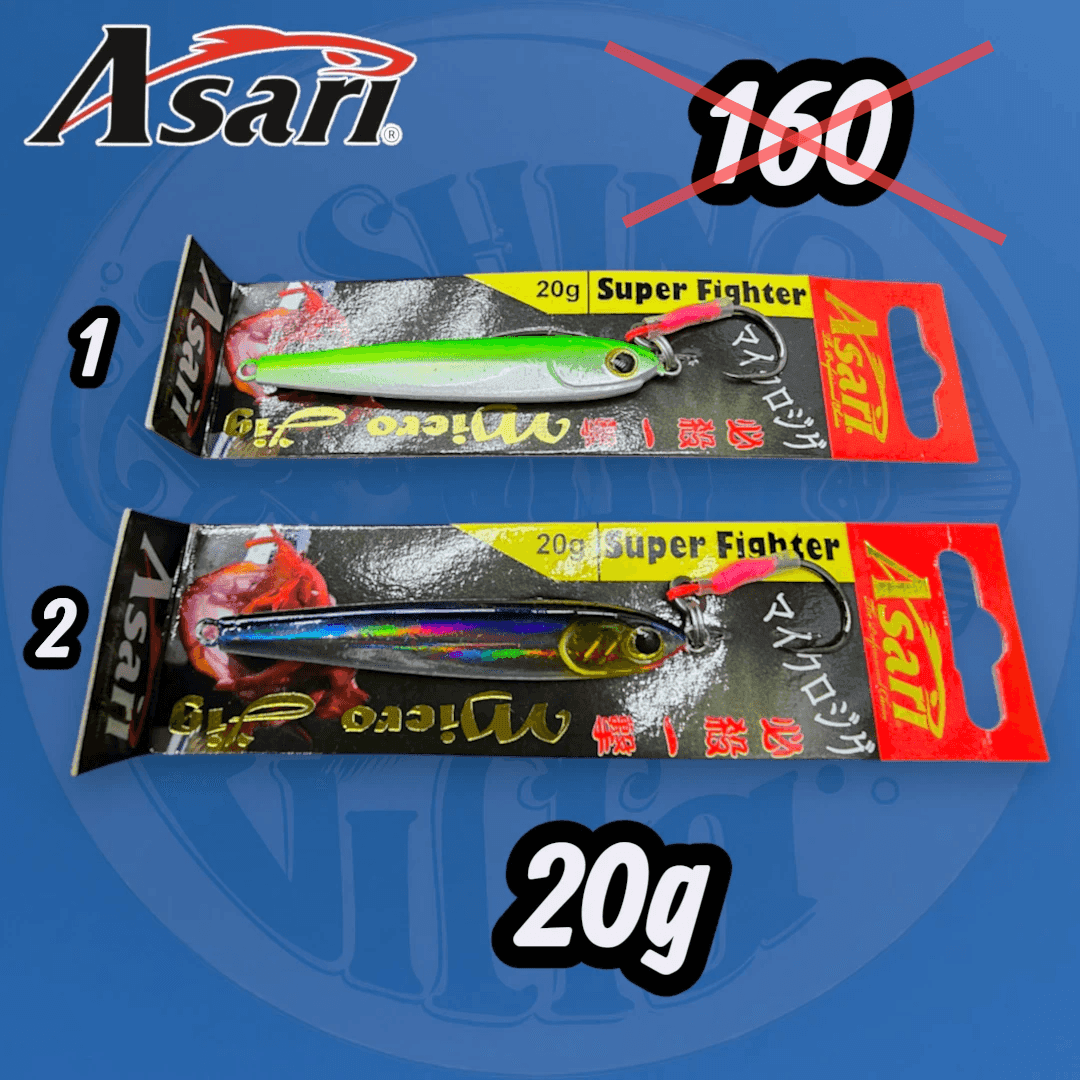 ASARI SUPER FIGHTER 20G MICRO JIG