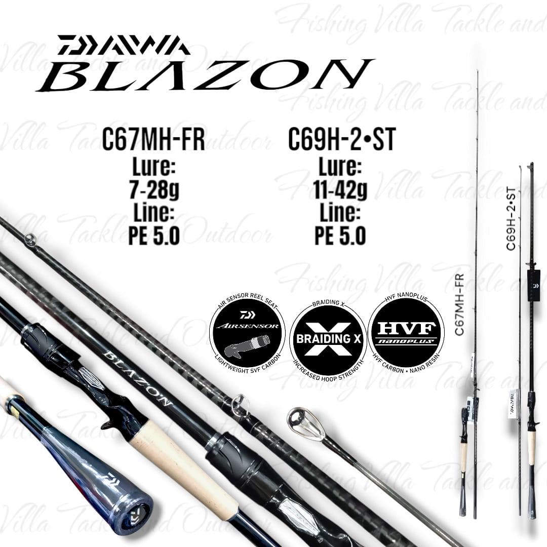Daiwa Blazon C67MH-2 FR