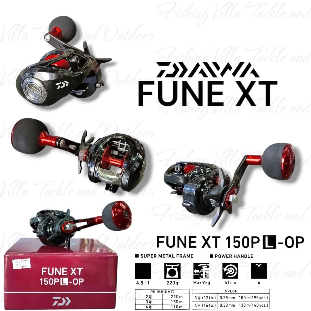 Daiwa Fune XT 150PL-OP Left Handle, image 3 of 3