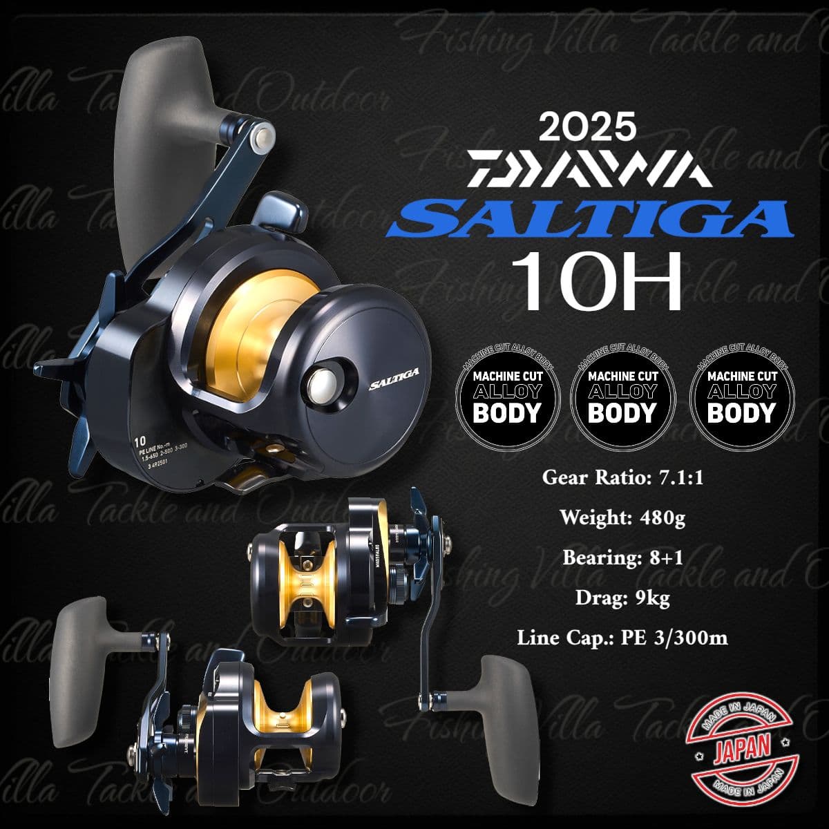 Daiwa Saltiga 10H SJ (New)