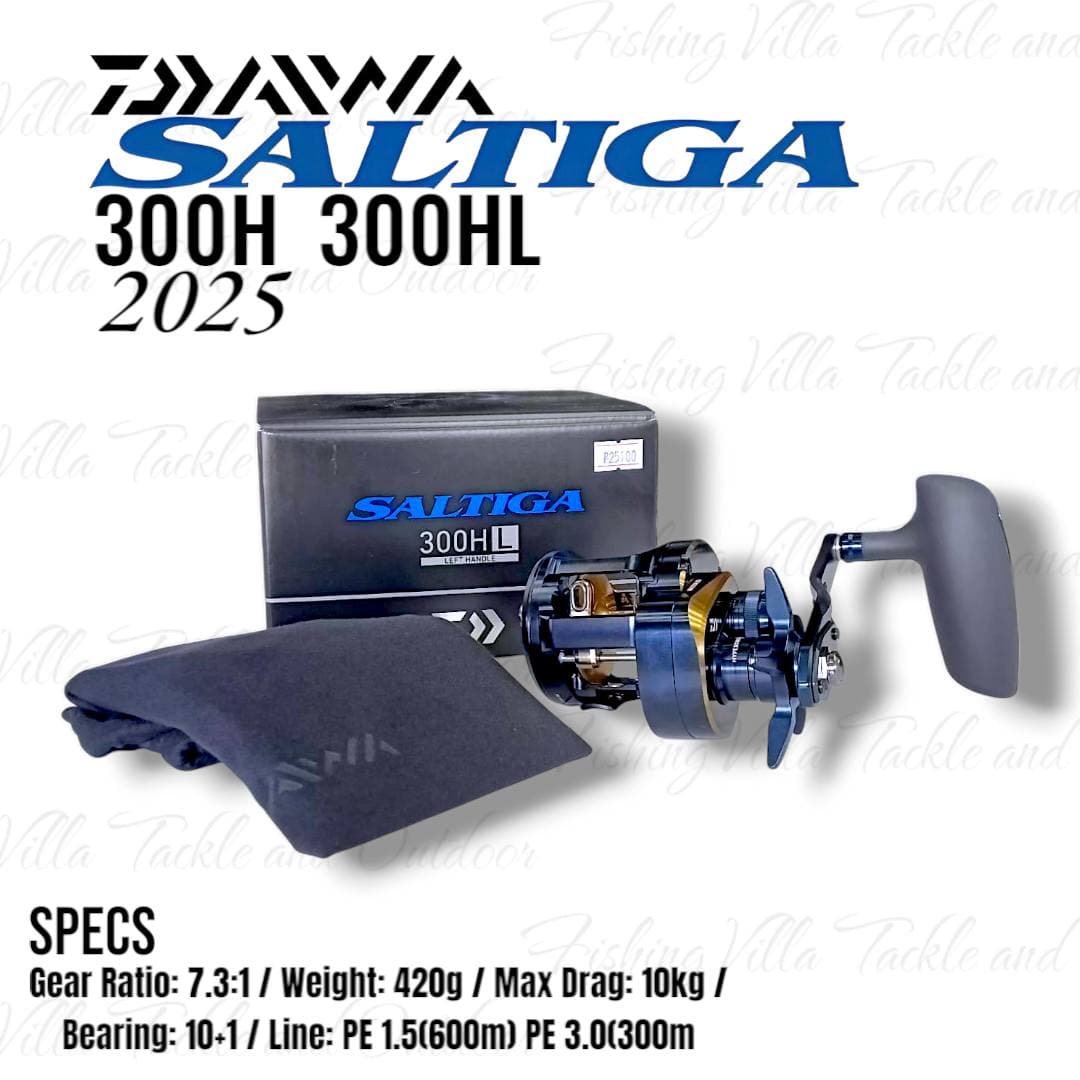 Daiwa Saltiga 300HL Left Handle (25)