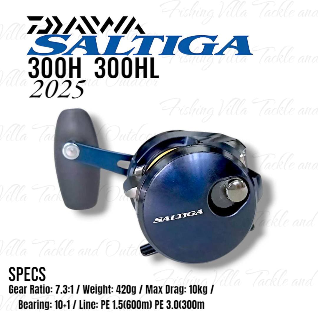 Daiwa Saltiga 300HL Left Handle (25), image 4 of 6