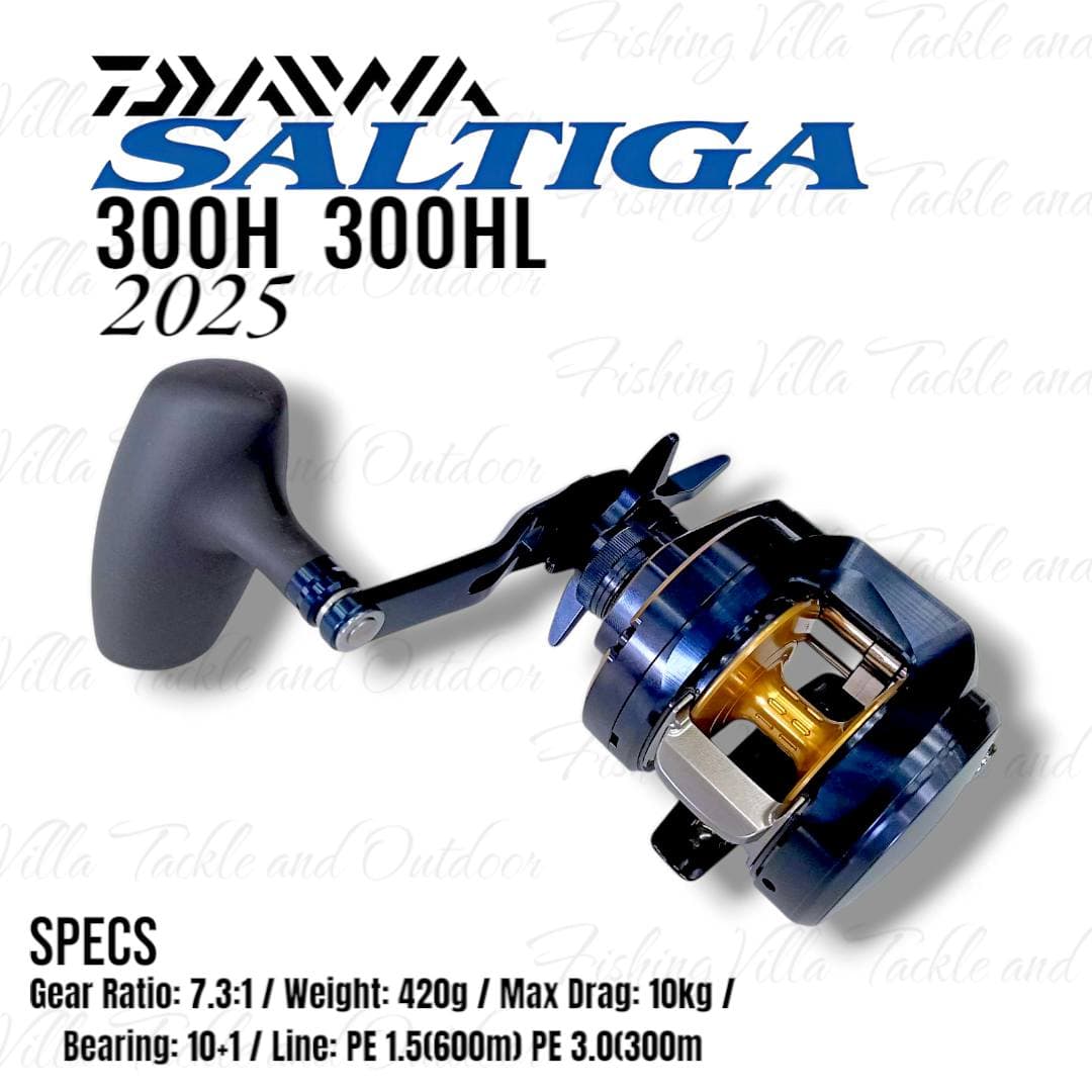 Daiwa Saltiga 300HL Left Handle (25), image 6 of 6