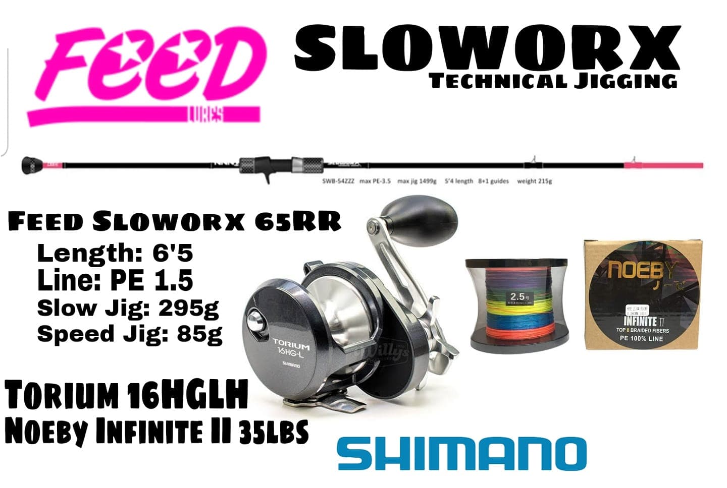 Feed Sloworx Baitcast 65RR