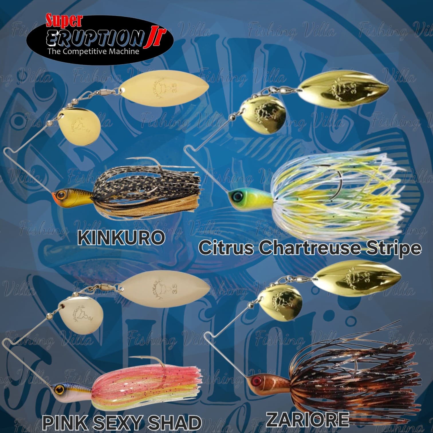 JACKALL SUPER ERUPTION SPINNER, image 2 of 4