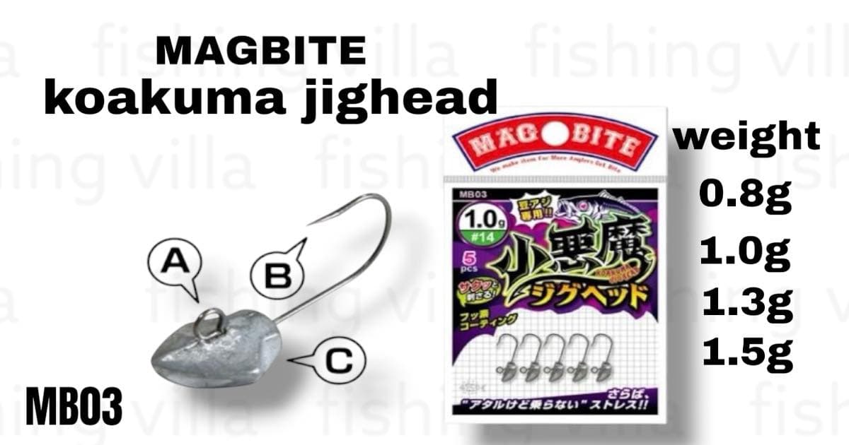 Magbite KOAKUMA JIGHEAD