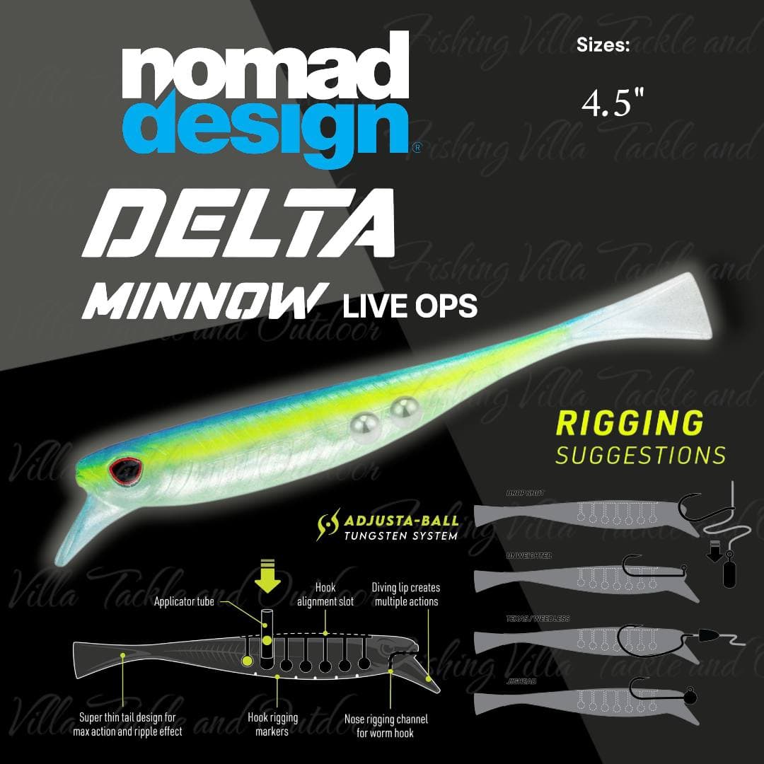Nomad Liveops DELTA minnow