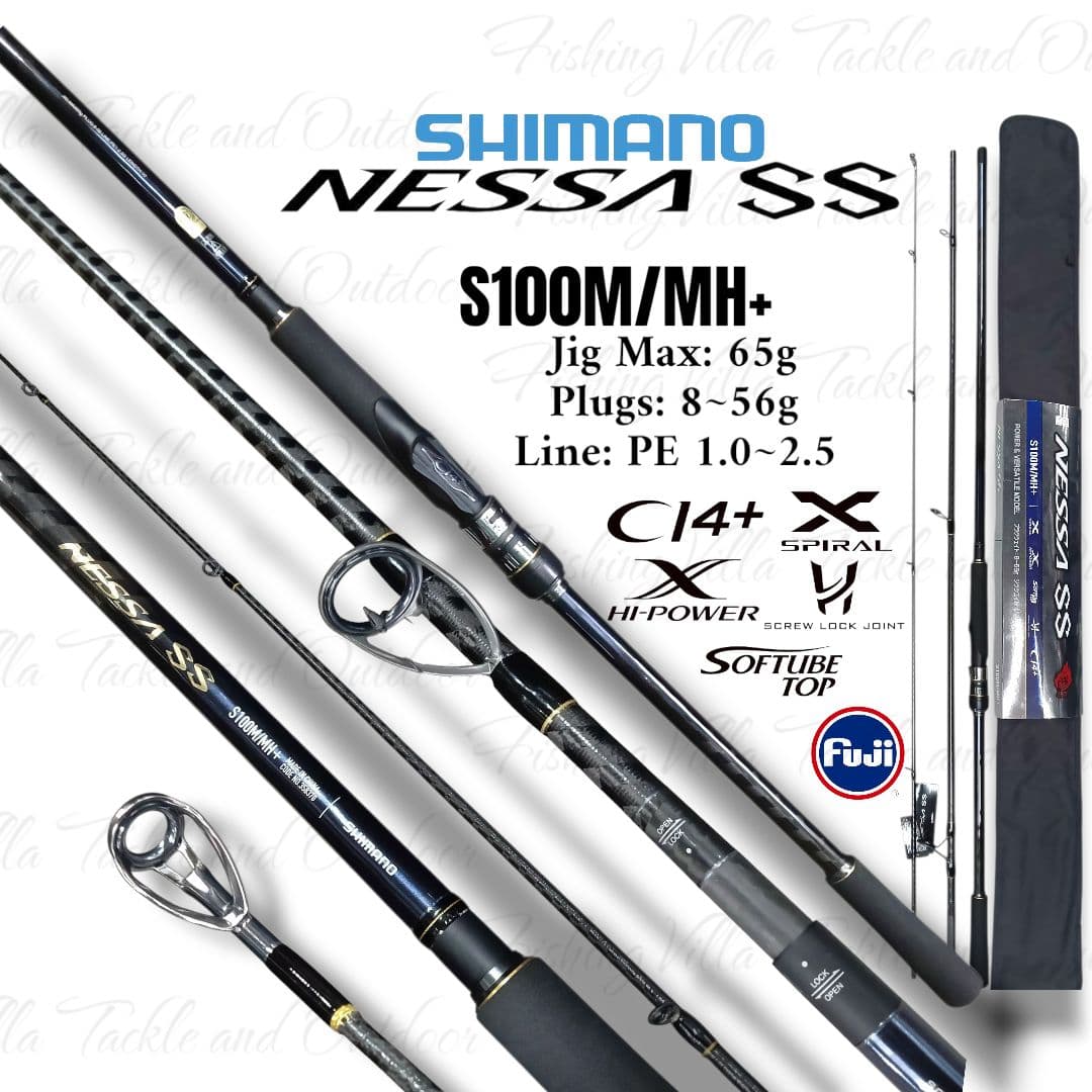 Shimano Nessa SS S100M/MH+