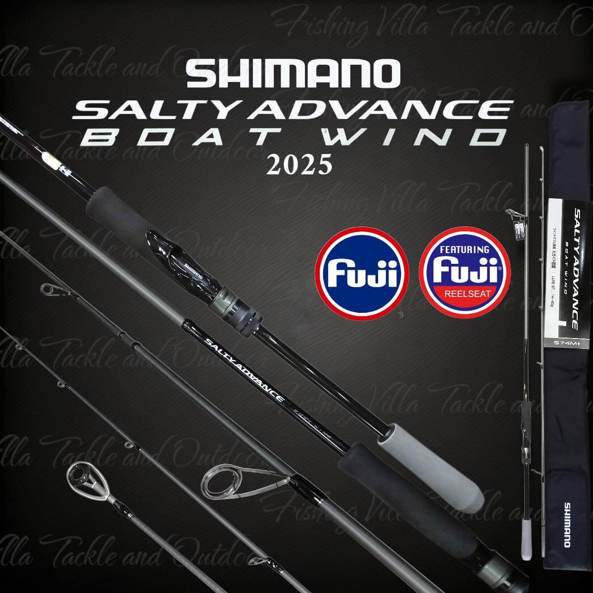 Shimano Salty Advance Boat Wind S74M+
