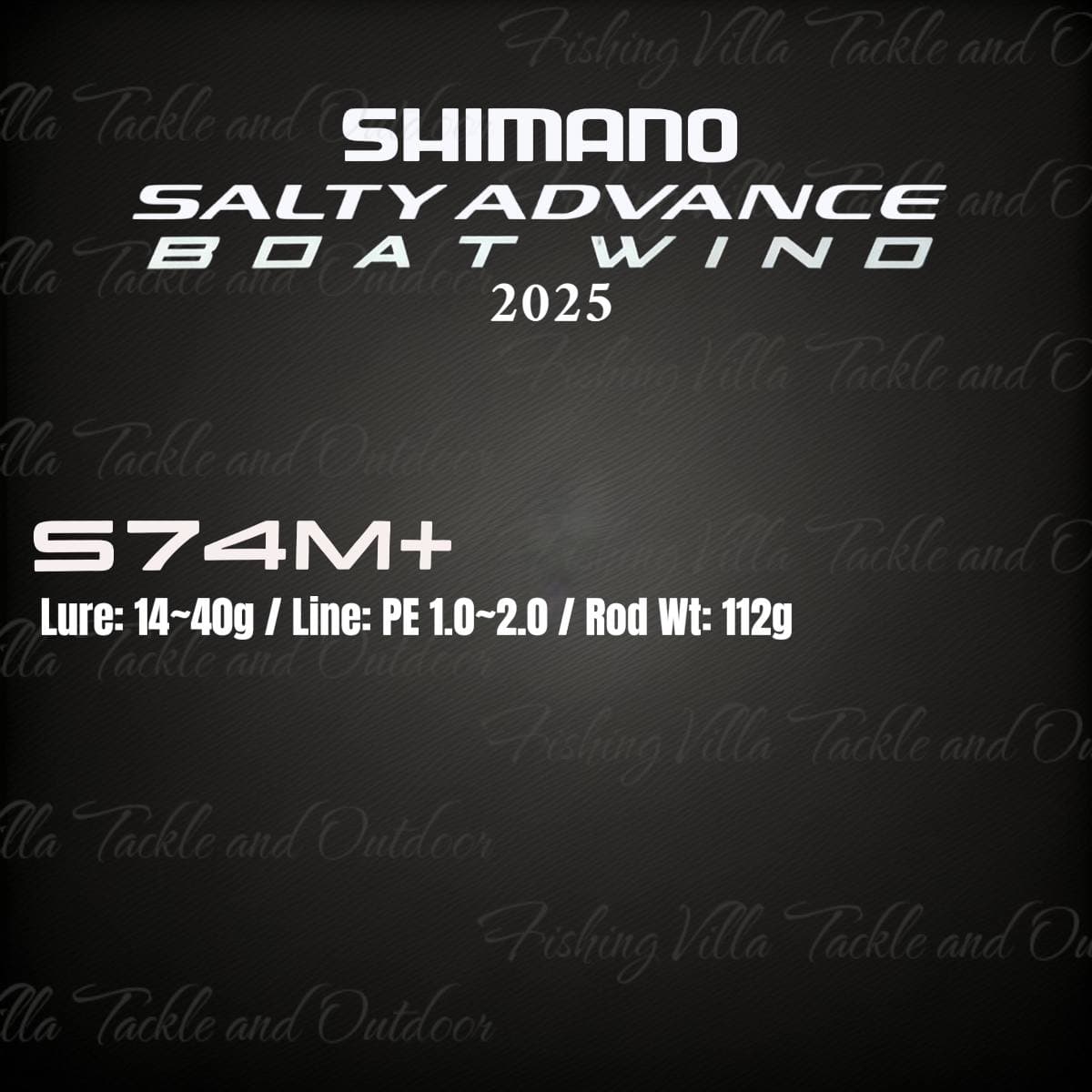 Shimano Salty Advance Boat Wind S74M+, image 2 of 2