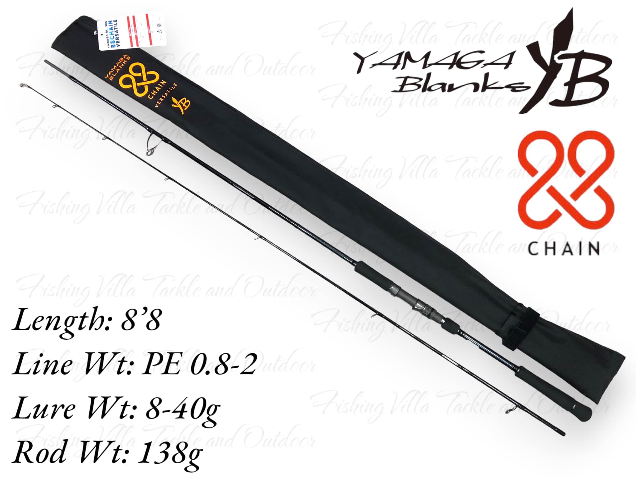 Yamaga Blanks 88 Chain Versatile