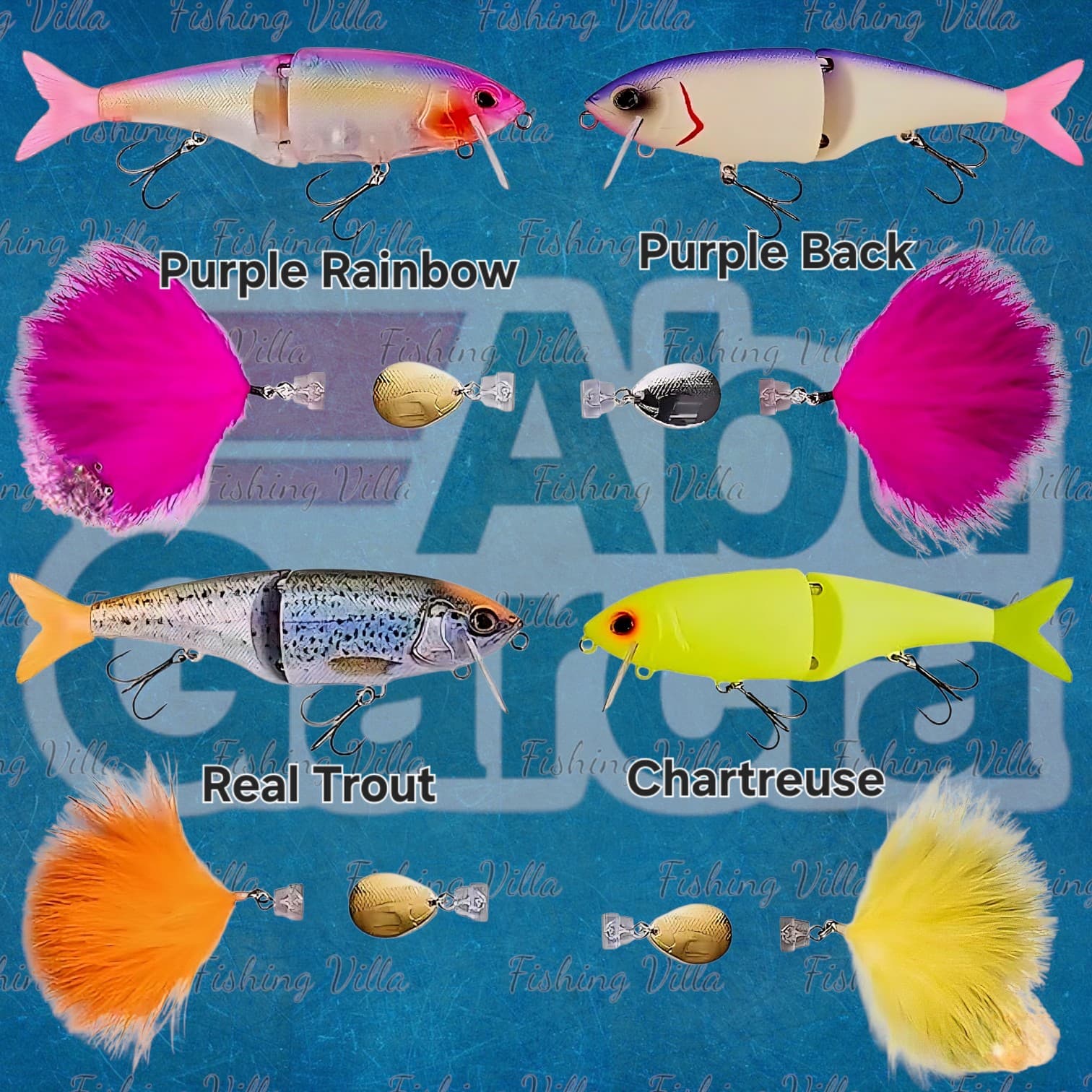 Abu Garcia Lip&Tail BEAST 145F 33g floating PURPLE BLACK