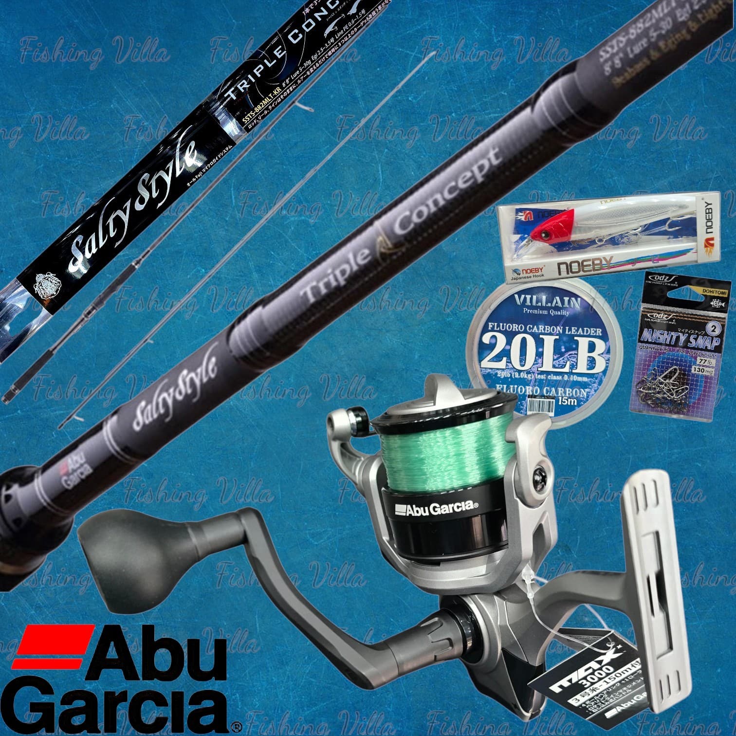 Abu Garcia Salty Style triple concept SSTS-882MLT+-KR