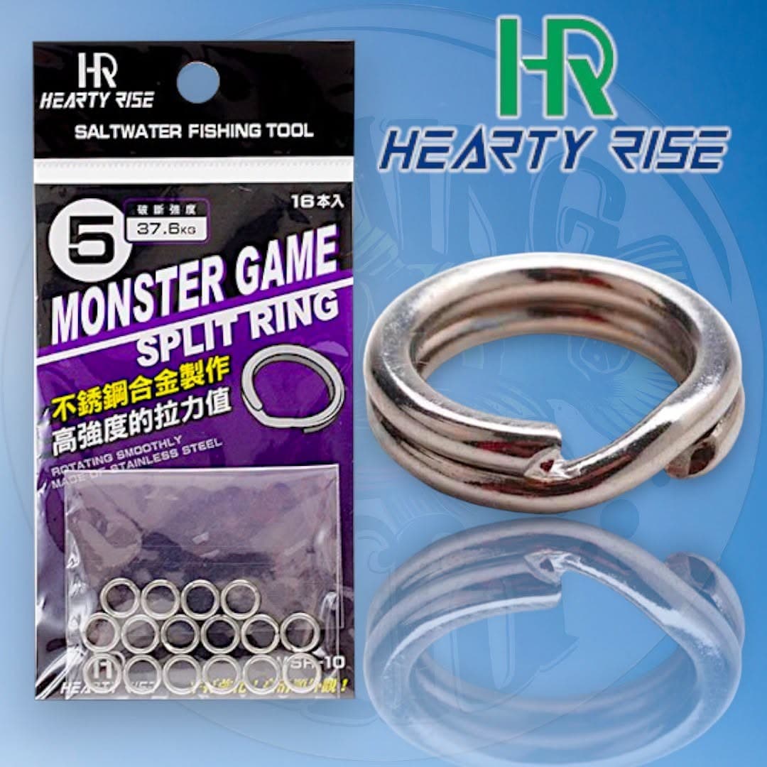 Hearty Rise Monster Game Split Ring
