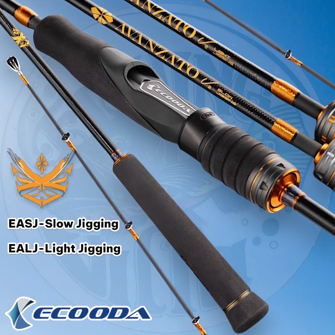 Ecooda Avanzato Slow Jigging & Light Jigging Rod