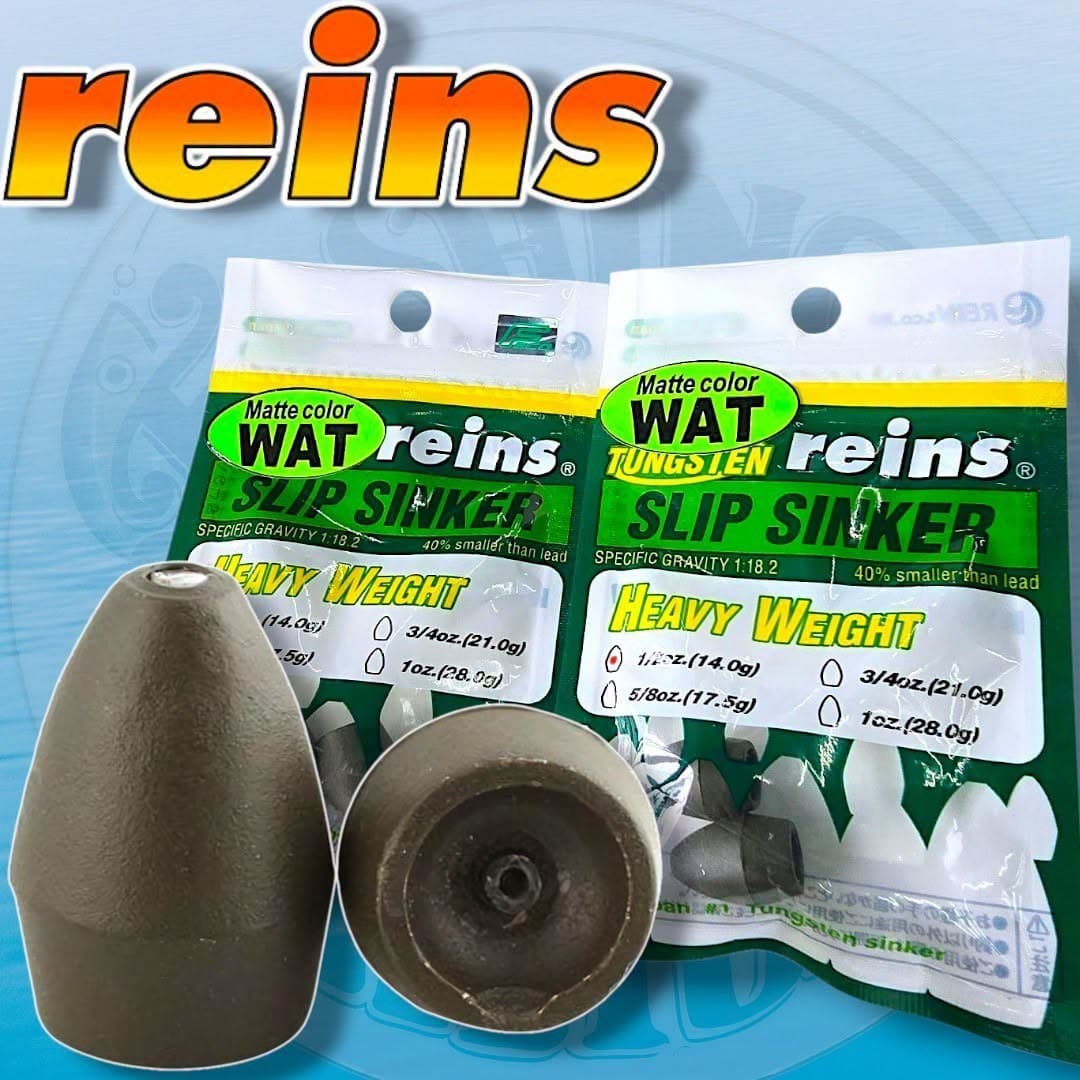 Reins Tungsten Slip Sinker Heavy Weight