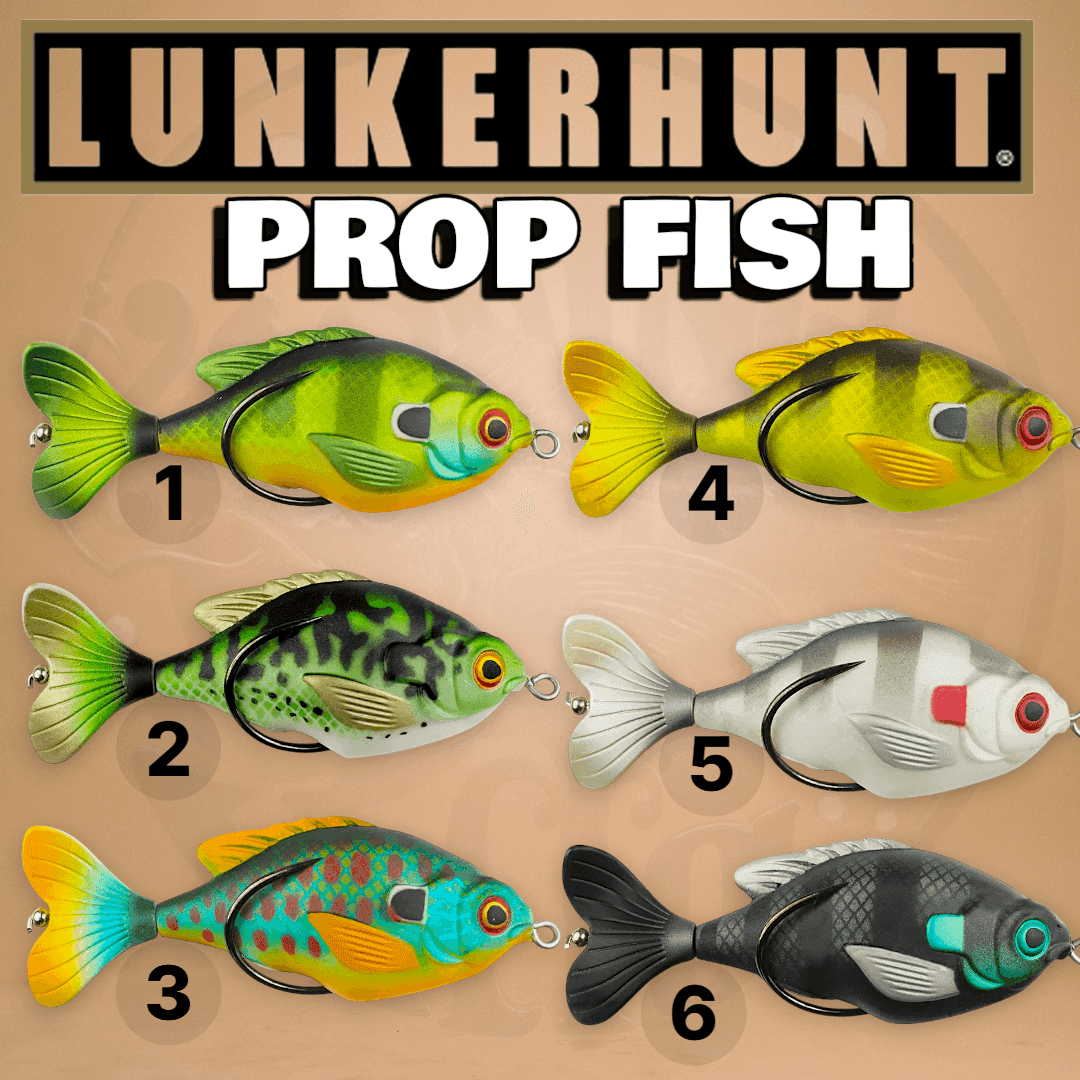 Lunker Hunt Prop Fish