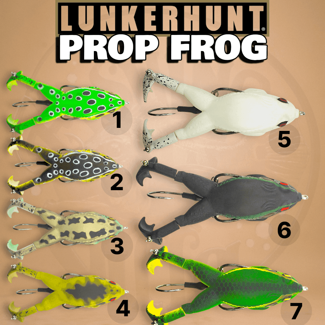Lunker Hunt Prop Frog