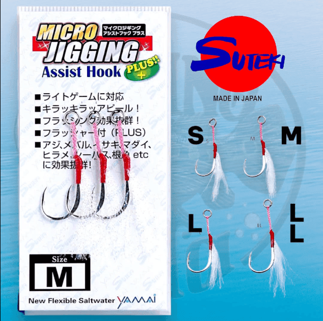 Suteki MC-151 Micro Jigging Assist Single With Flasher