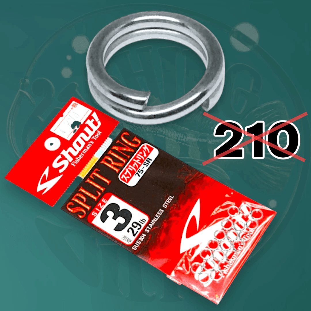 Shout! Split Ring 75-SR