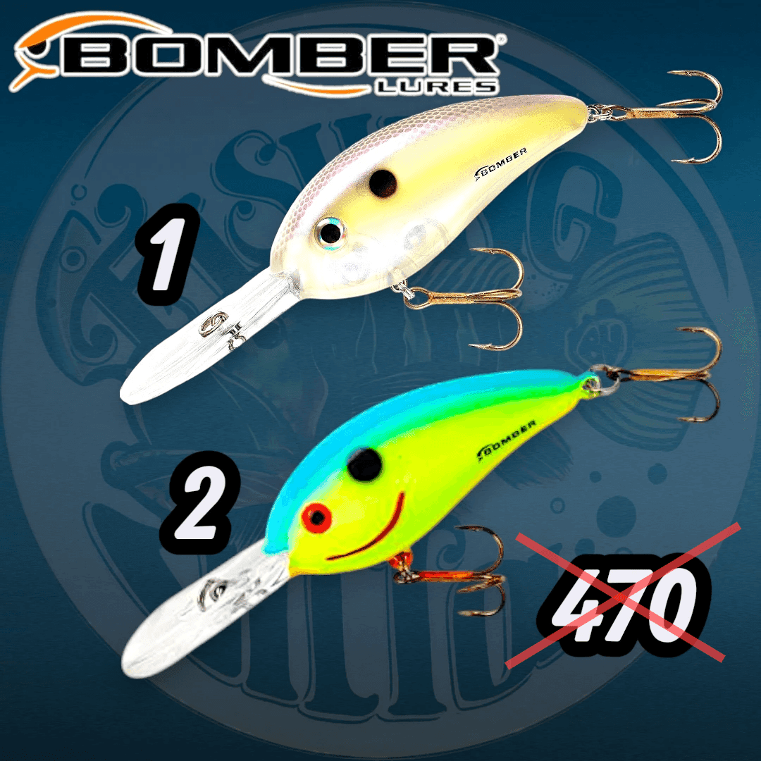Bomber Fat Free Shad Fingerling 2 3/8 inch Medium Diving Crankbait