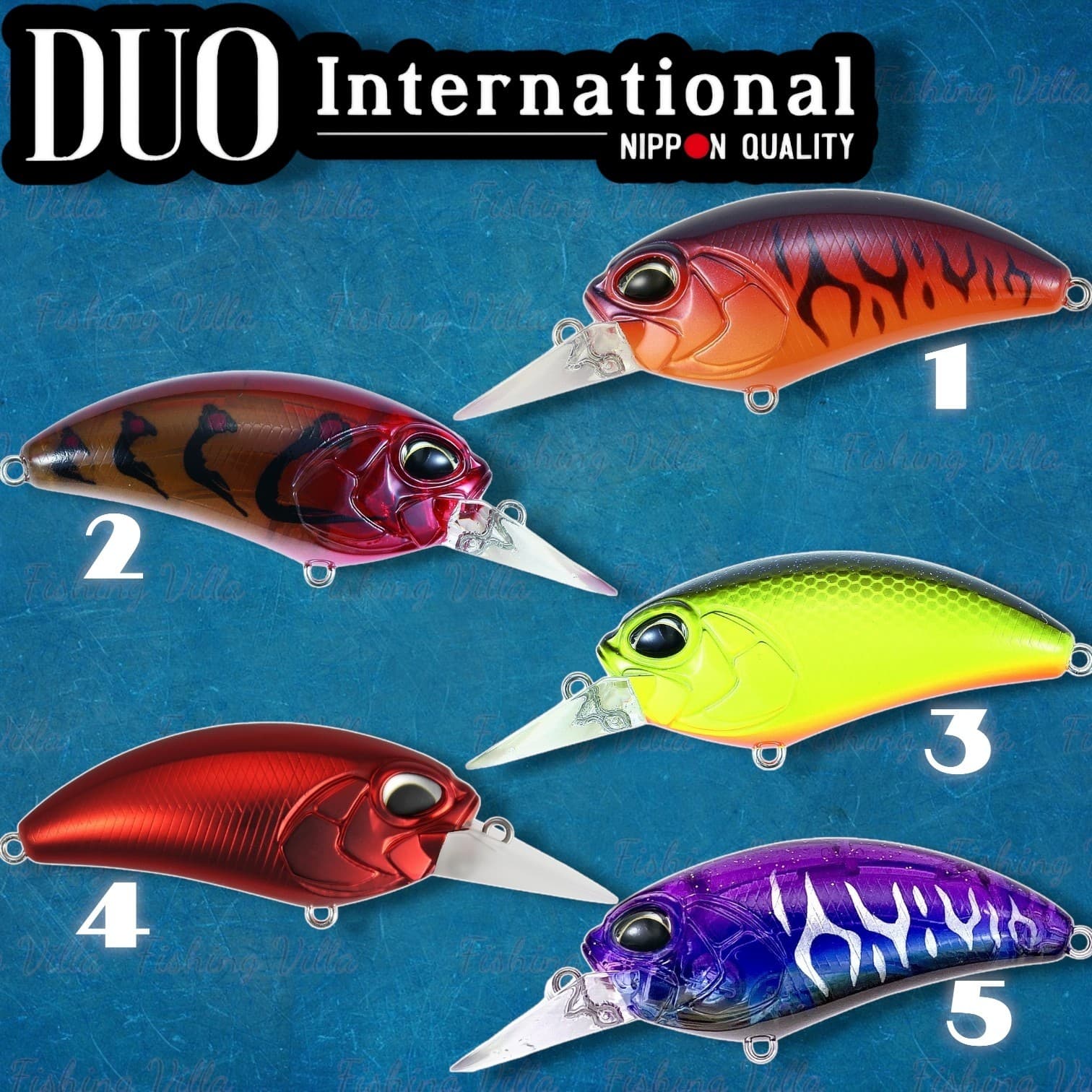 DUO Realis Crank m62 5a floating lure