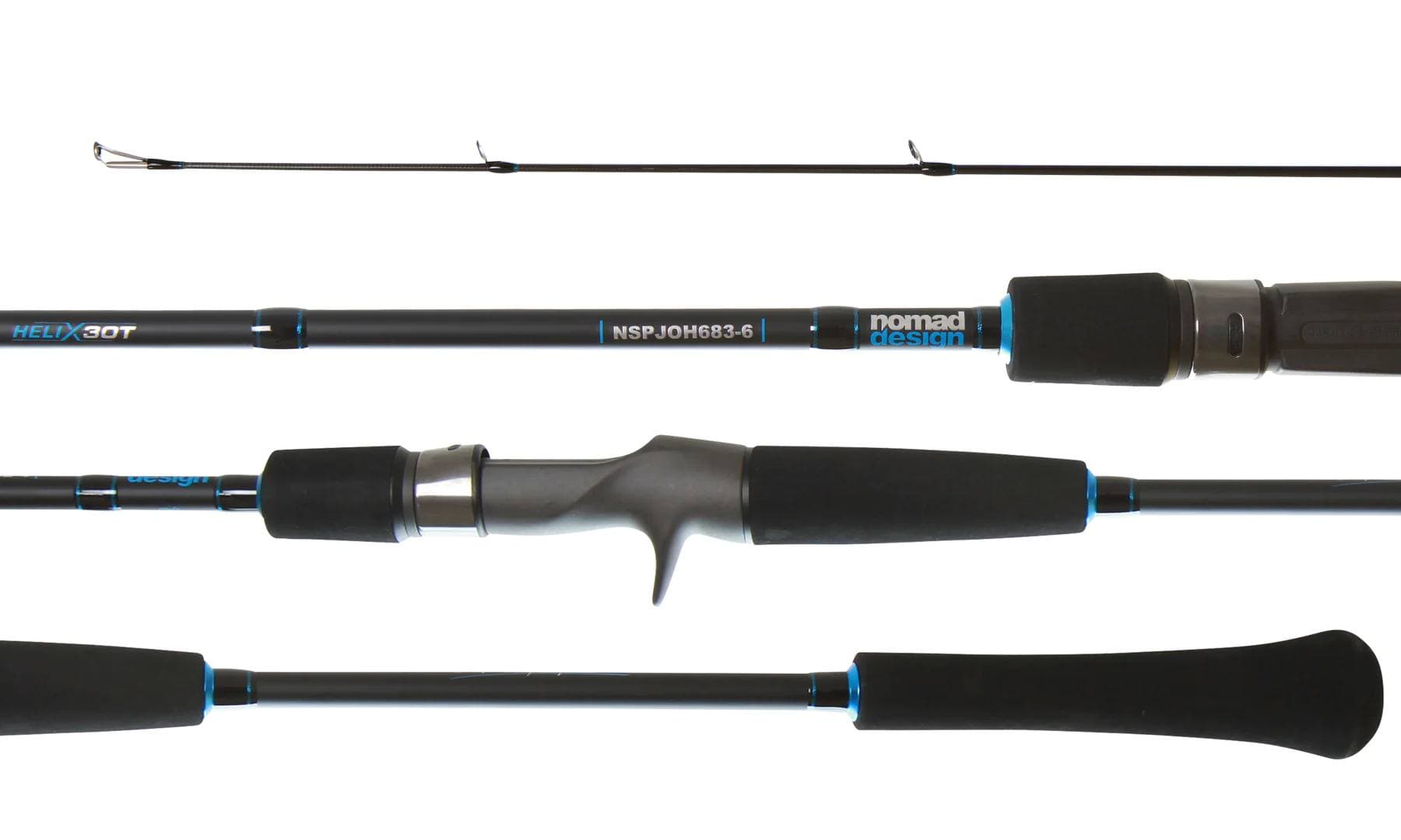 Nomad Slow Pitch Rod Baitcast NSPJOH683-6