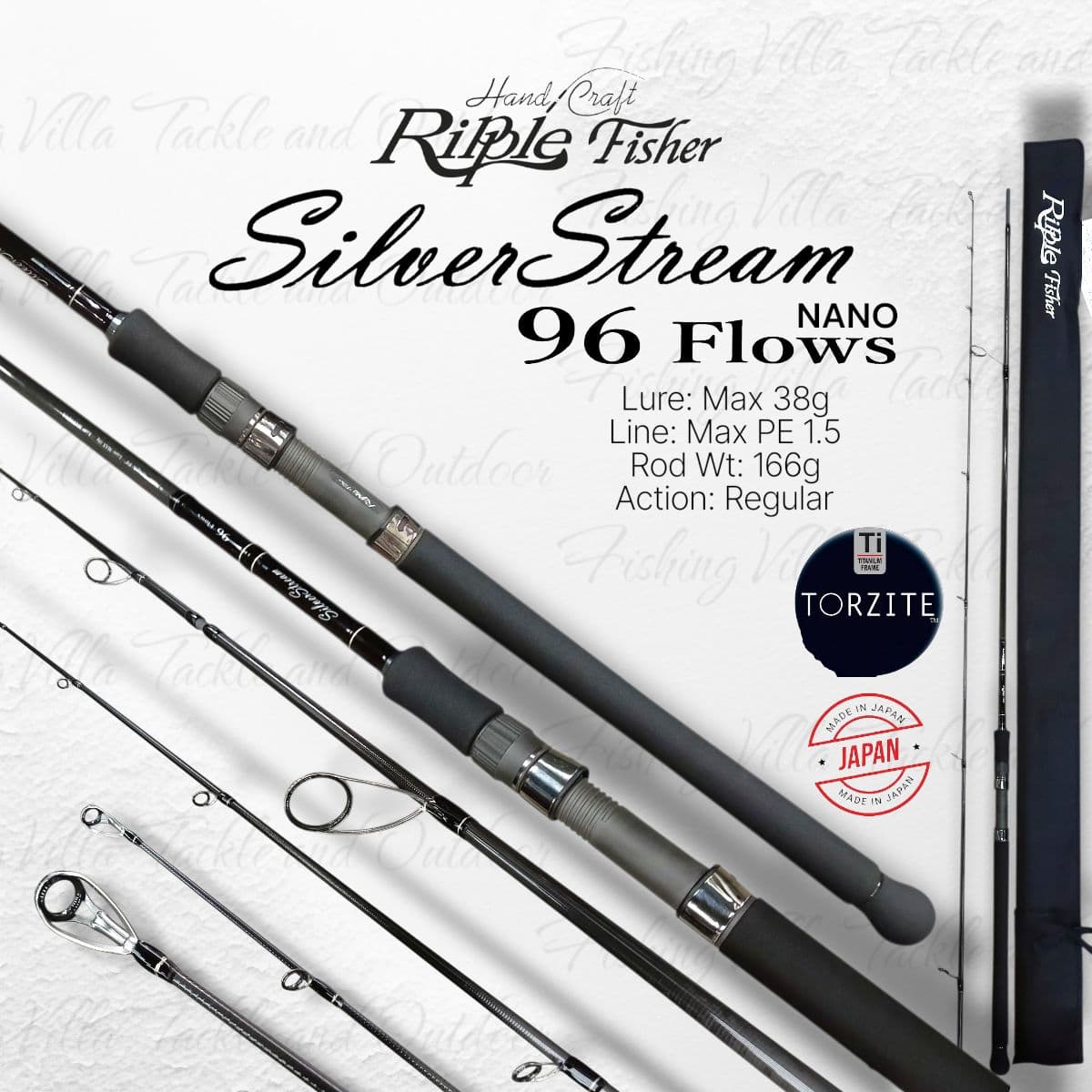 Ripple Fisher Silver Stream 96 Flows NANO
