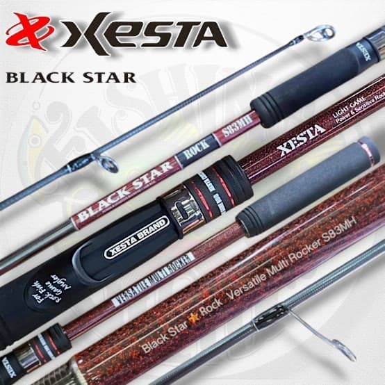 Xesta Black Star rock S83MH VERSATILE MULCH ROCKER