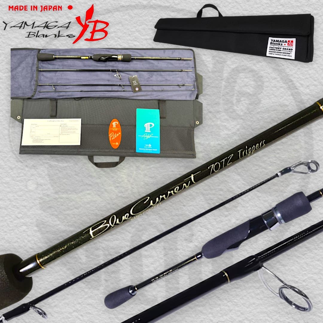 Yamaga Blanks Blue Current III 70TZ Trippers Pillars