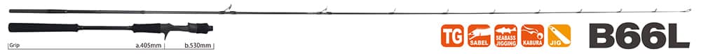 Yamaga Blanks Sea Walk Baitcast Light Jigging